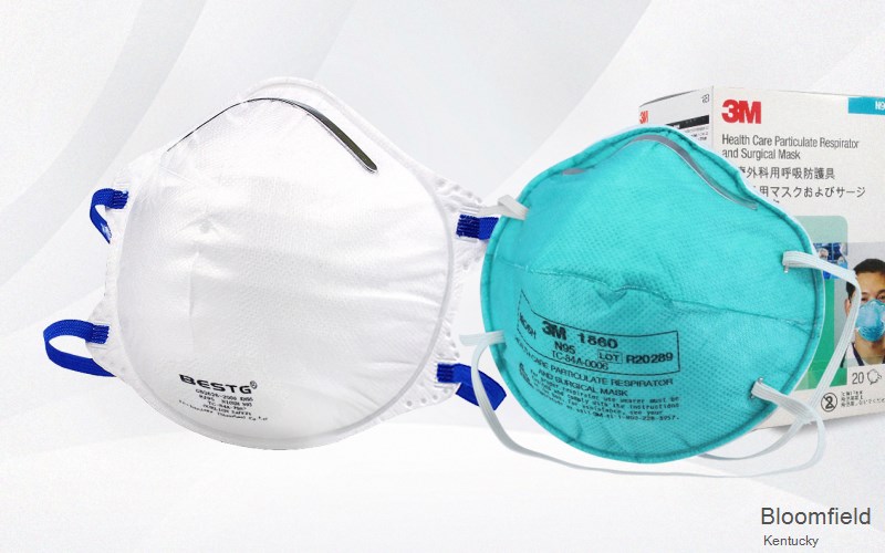 Bloomfield Nelson Kentucky KY N95 mask