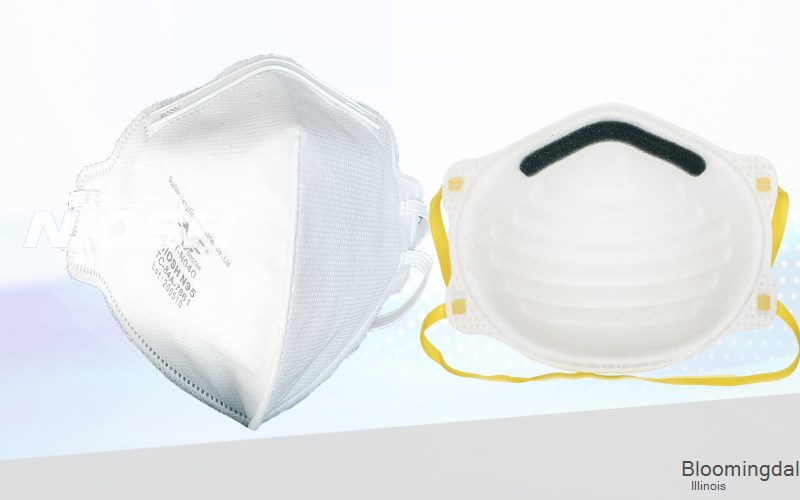 Bloomingdale Du Page Illinois IL N95 mask