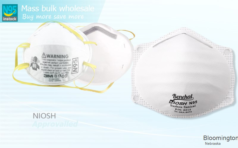 Bloomington Franklin Nebraska NE N95 mask