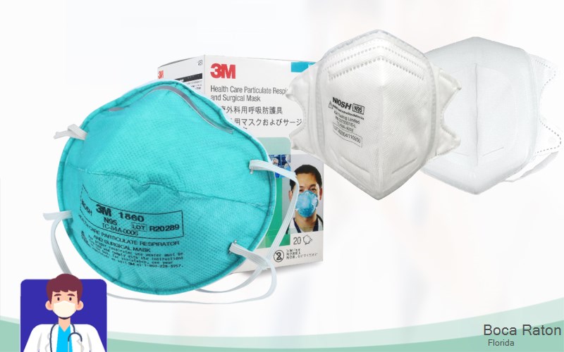 Boca Raton Palm Beach Florida FL N95 mask
