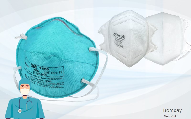 Bombay Franklin New York NY N95 mask