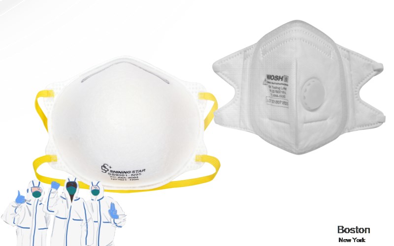 Boston Erie New York NY N95 mask