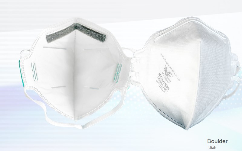 Boulder Garfield Utah UT N95 mask