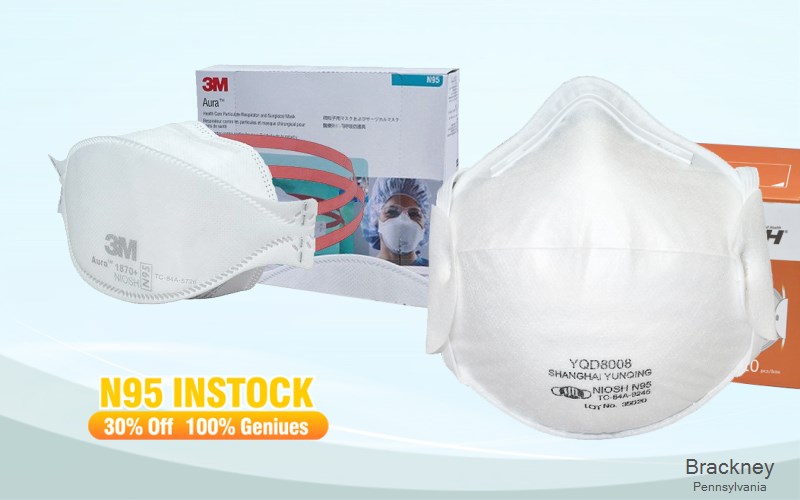 Brackney Susquehanna Pennsylvania PA N95 mask