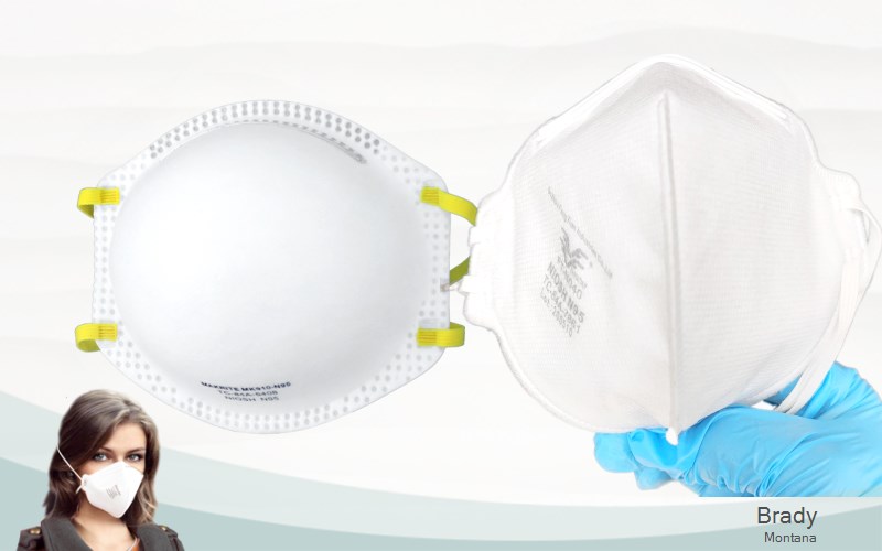 Brady Pondera Montana MT N95 mask
