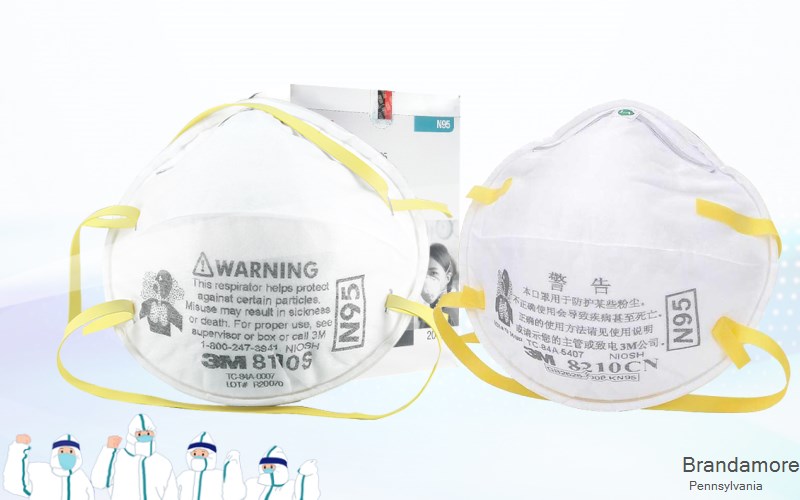 Brandamore Chester Pennsylvania PA N95 mask