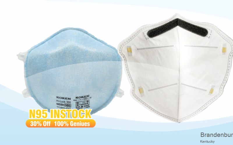 Brandenburg Meade Kentucky KY N95 mask