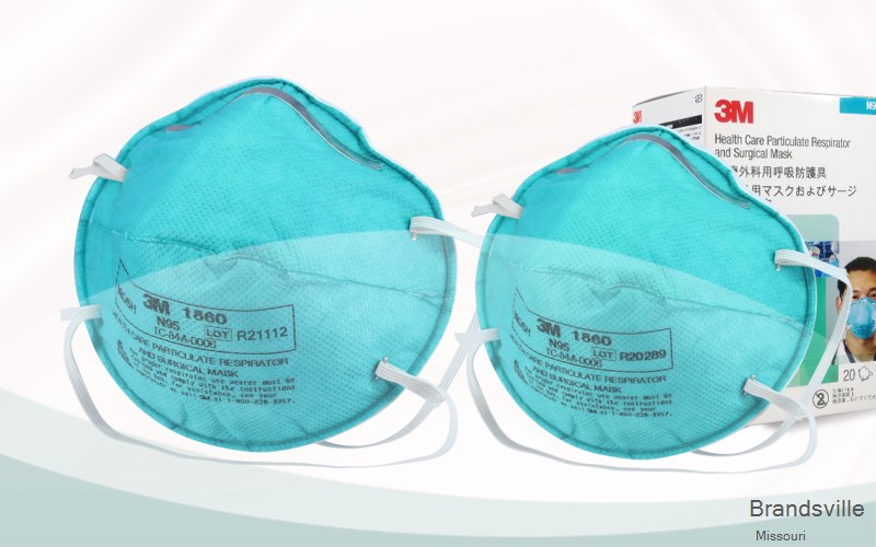 Brandsville Howell Missouri MO N95 mask