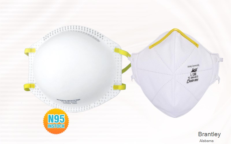 Brantley Crenshaw Alabama AL N95 mask
