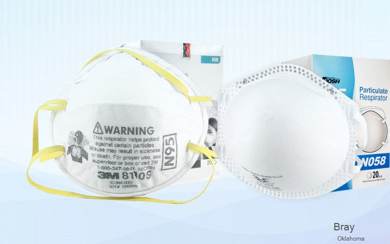 Bray Stephens Oklahoma OK N95 mask