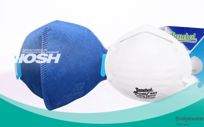 Bridgewater Washtenaw Michigan MI N95 mask