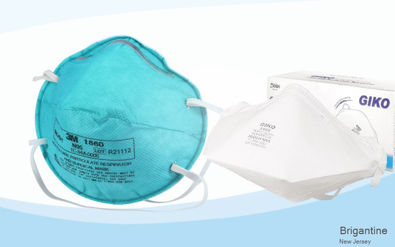 Brigantine Atlantic New Jersey NJ N95 mask