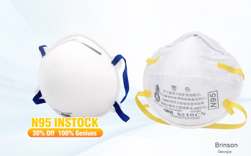 Brinson Phelps Georgia GA N95 mask