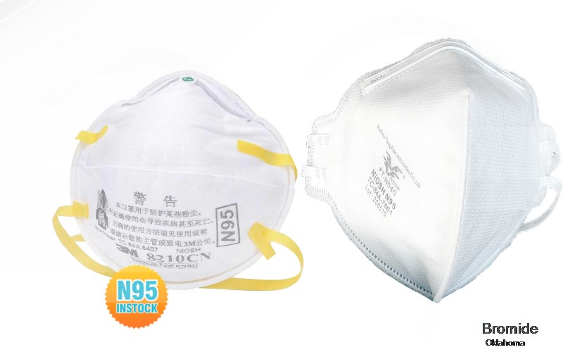 Bromide Johnston Oklahoma OK N95 mask
