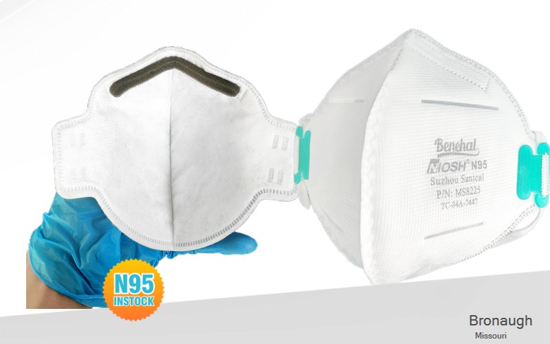 Bronaugh Vernon Missouri MO N95 mask