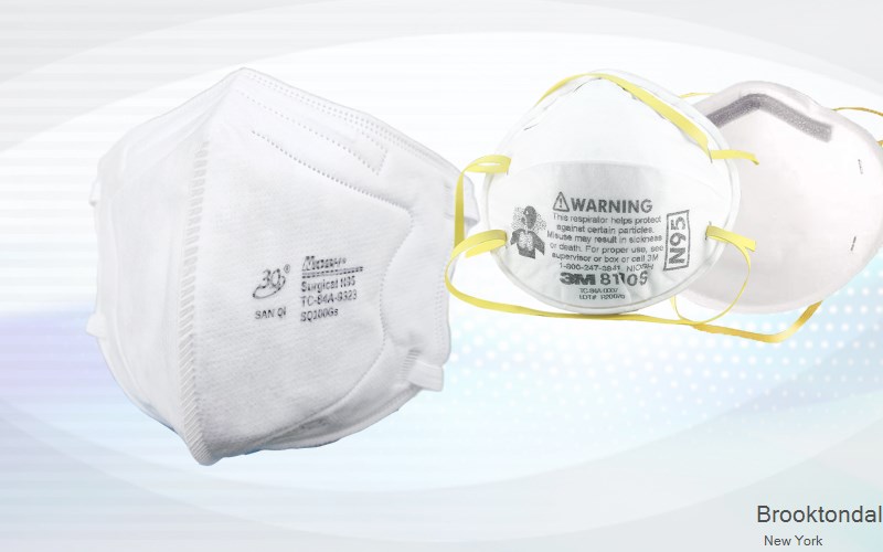 Brooktondale Tompkins New York NY N95 mask