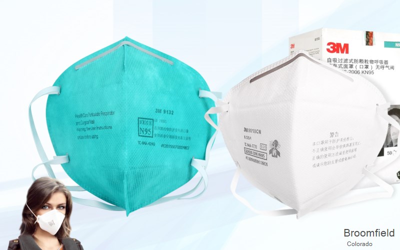 Broomfield Jefferson Colorado CO N95 mask