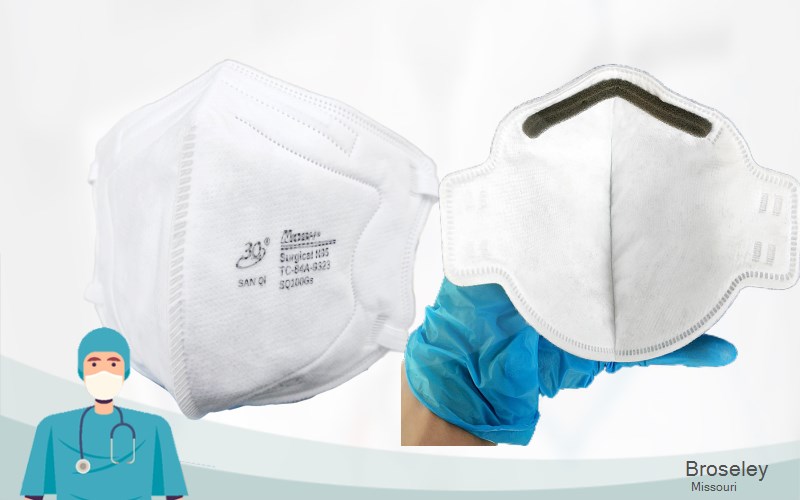 Broseley Butler Missouri MO N95 mask