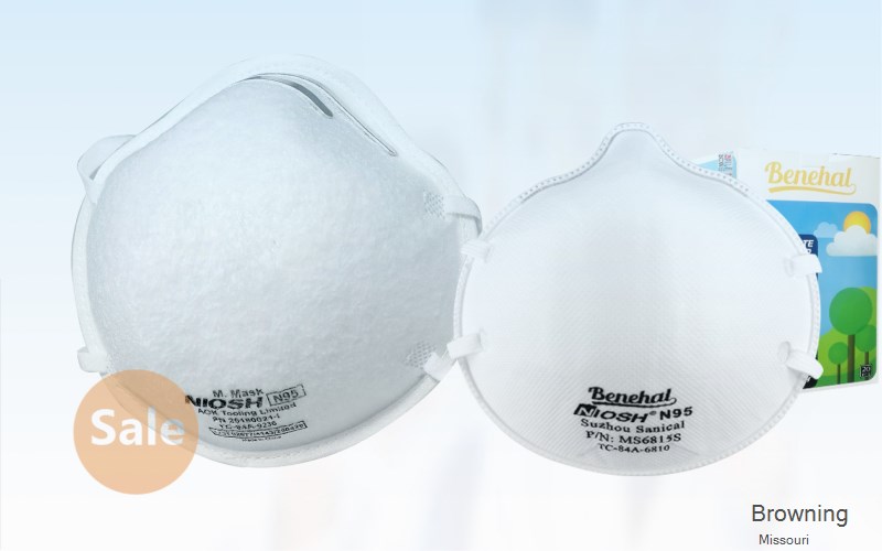 Browning Linn Missouri MO N95 mask