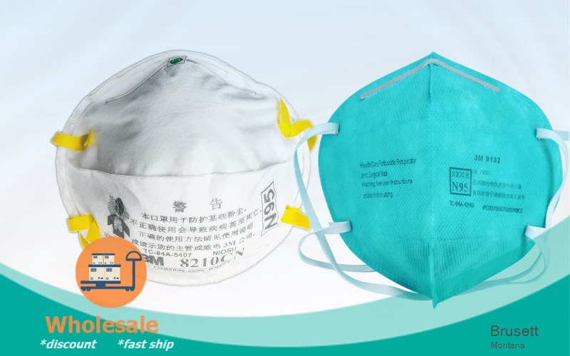 Brusett Garfield Montana MT N95 mask