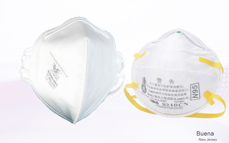 Buena Atlantic New Jersey NJ N95 mask