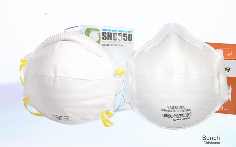 Bunch Adair Oklahoma OK N95 mask