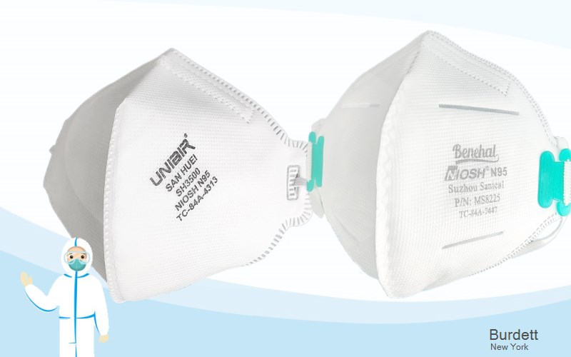 Burdett Schuyler New York NY N95 mask