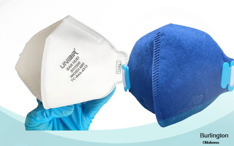 Burlington Alfalfa Oklahoma OK N95 mask