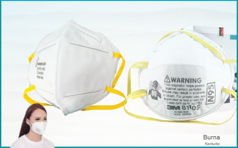 Burna Livingston Kentucky KY N95 mask