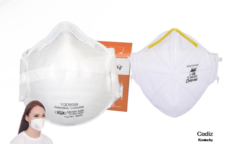 Cadiz Trigg Kentucky KY N95 mask