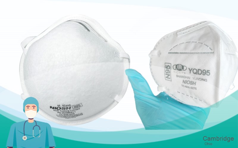 Cambridge Guernsey Ohio OH N95 mask