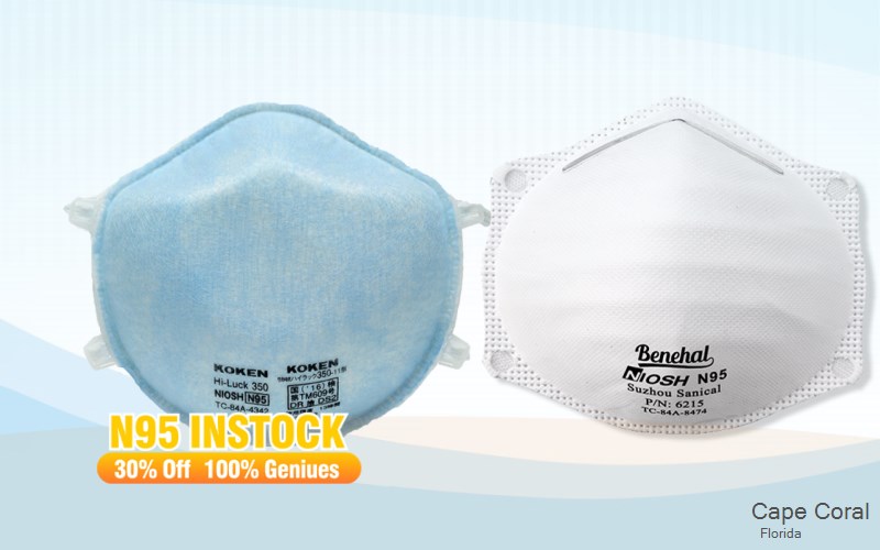Cape Coral Lee Florida FL N95 mask