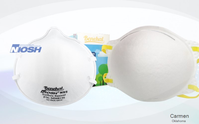 Carmen Alfalfa Oklahoma OK N95 mask