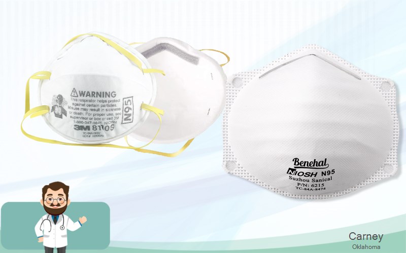 Carney Lincoln Oklahoma OK N95 mask