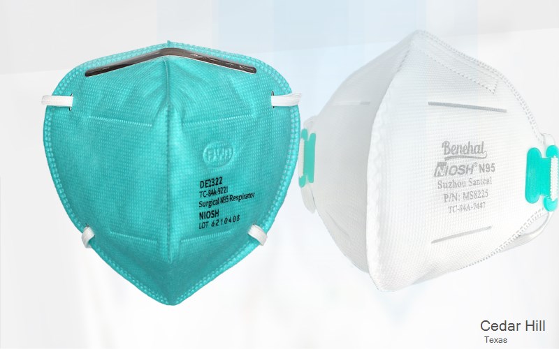 Cedar Hill Dallas Texas TX N95 mask