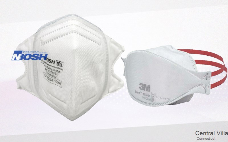 Central Village Windham Connecticut CT N95 mask