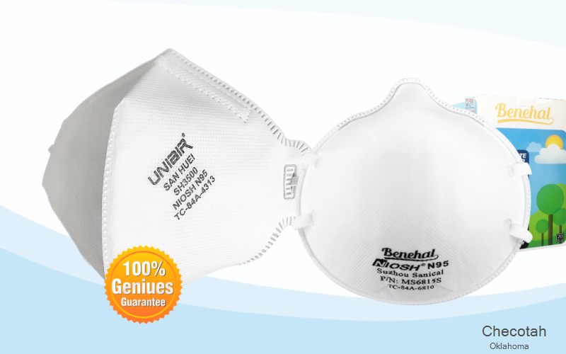 Checotah Mcintosh Oklahoma OK N95 mask
