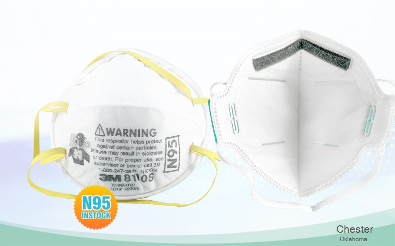 Chester Major Oklahoma OK N95 mask