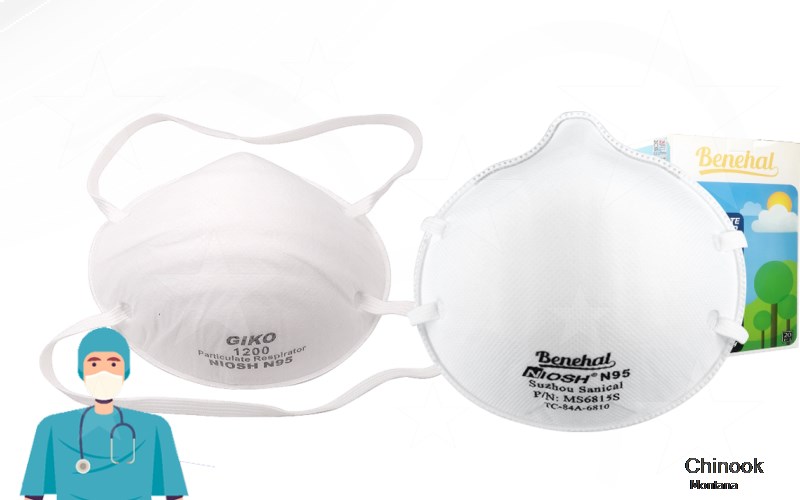 Chinook Blaine Montana MT N95 mask