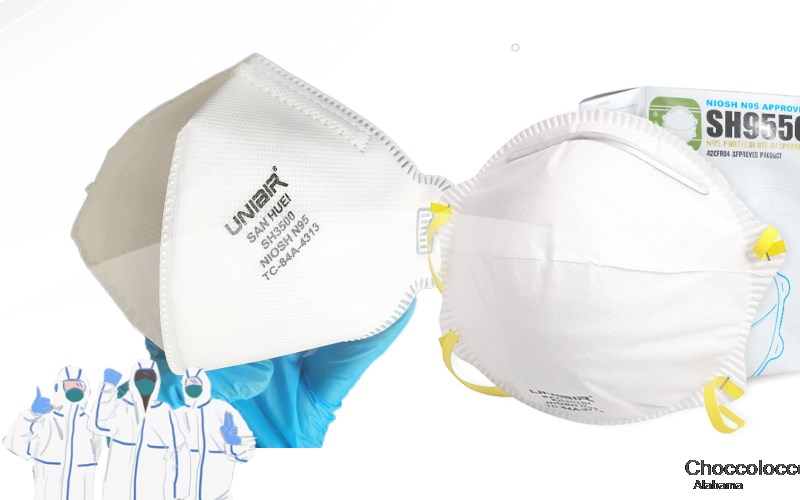 Choccolocco Calhoun Alabama AL N95 mask