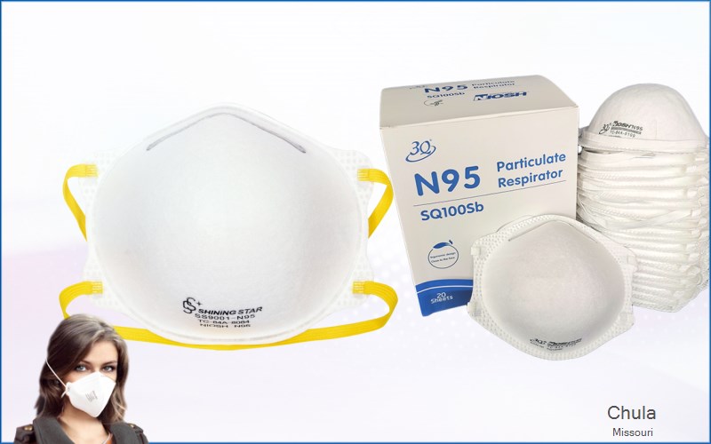 Chula Livingston Missouri MO N95 mask