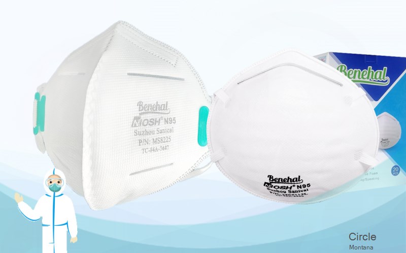 Circle Mccone Montana MT N95 mask