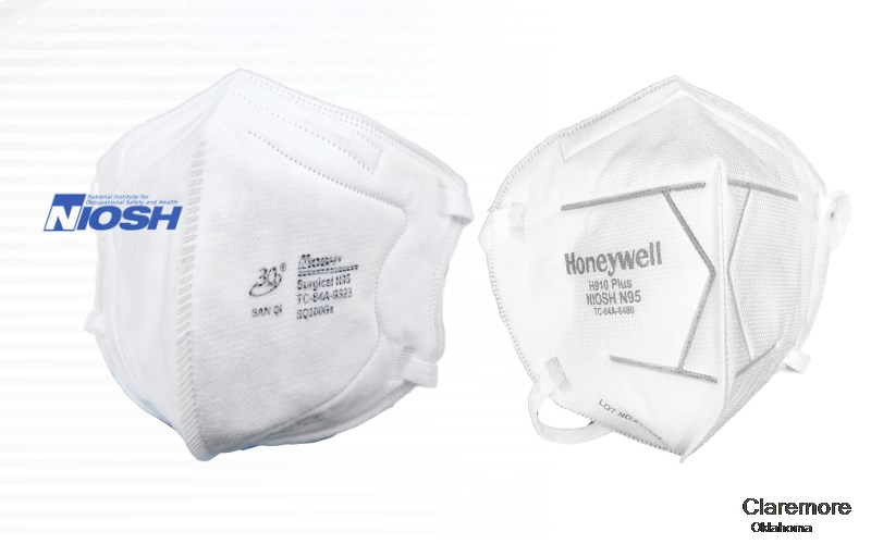 Claremore Rogers Oklahoma OK N95 mask