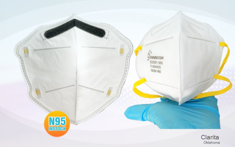 Clarita Coal Oklahoma OK N95 mask