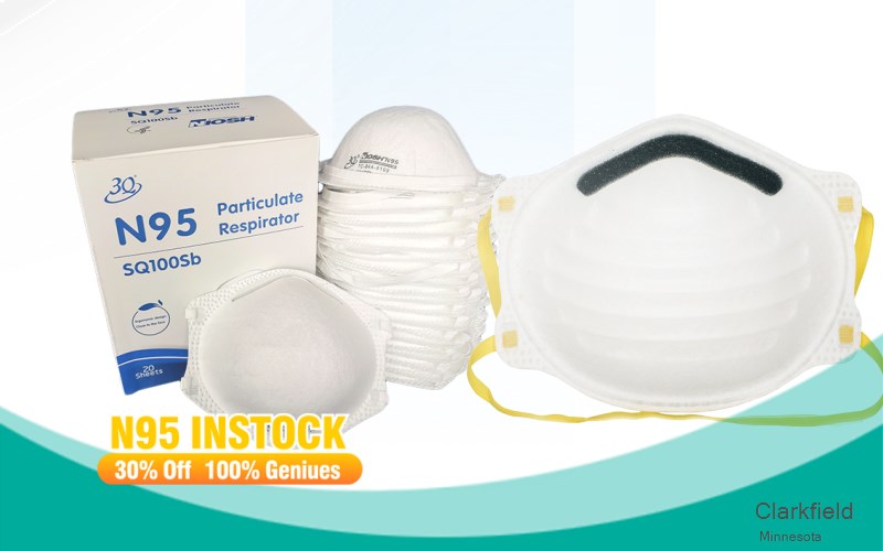 Clarkfield Yellow Medicine Minnesota MN N95 mask