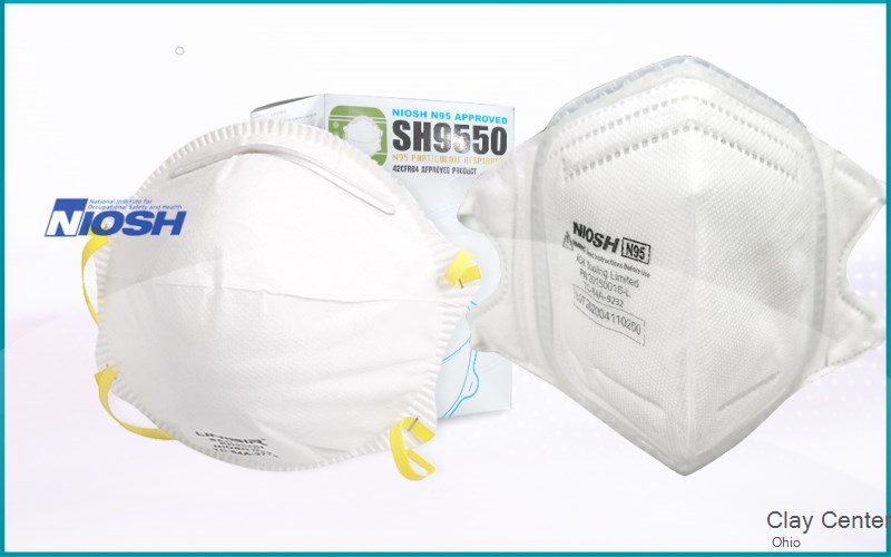 Clay Center Ottawa Ohio OH N95 mask