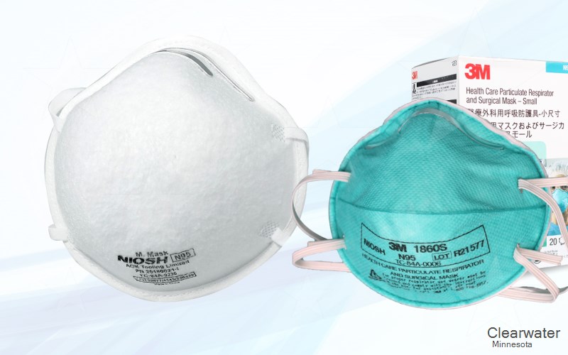 Clearwater Wright Minnesota MN N95 mask