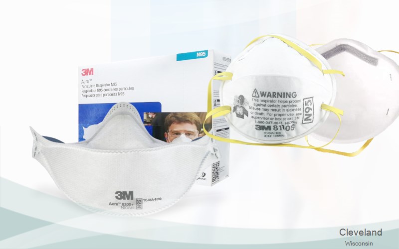 Cleveland Manitowoc Wisconsin WI N95 mask