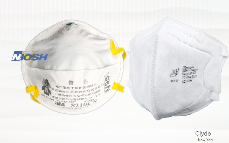 Clyde Wayne New York NY N95 mask