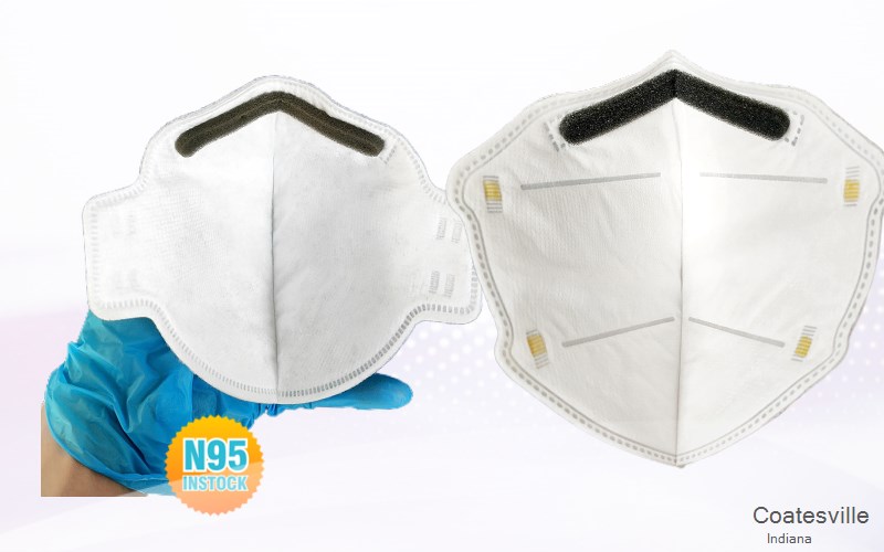 Coatesville Hendricks Indiana IN N95 mask